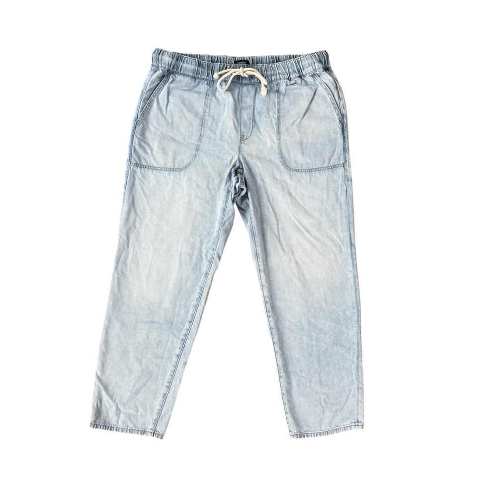 J. Crew Light Wash Drawstring Straight Leg Women’s Pants Size 31 (12)